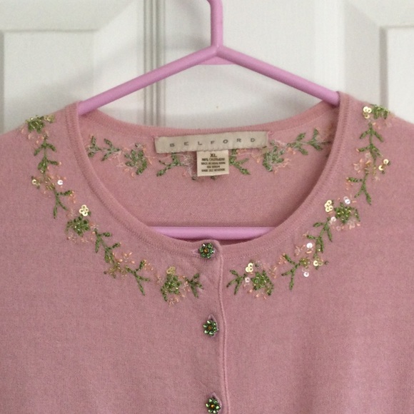 Belford of Hong Kong Cashmere top - Picture 4 of 6